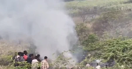 महाराष्ट्र के उपमुख्यमंत्री अजित पवार सहित छह लोगों की विमान दुर्घटना में दुखद मृत्यु डीजीसीए...webp