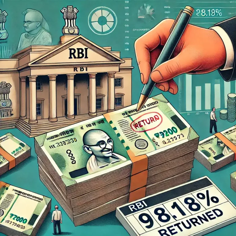 RBI New Update: ₹2000 के 98.18% नोट वापस